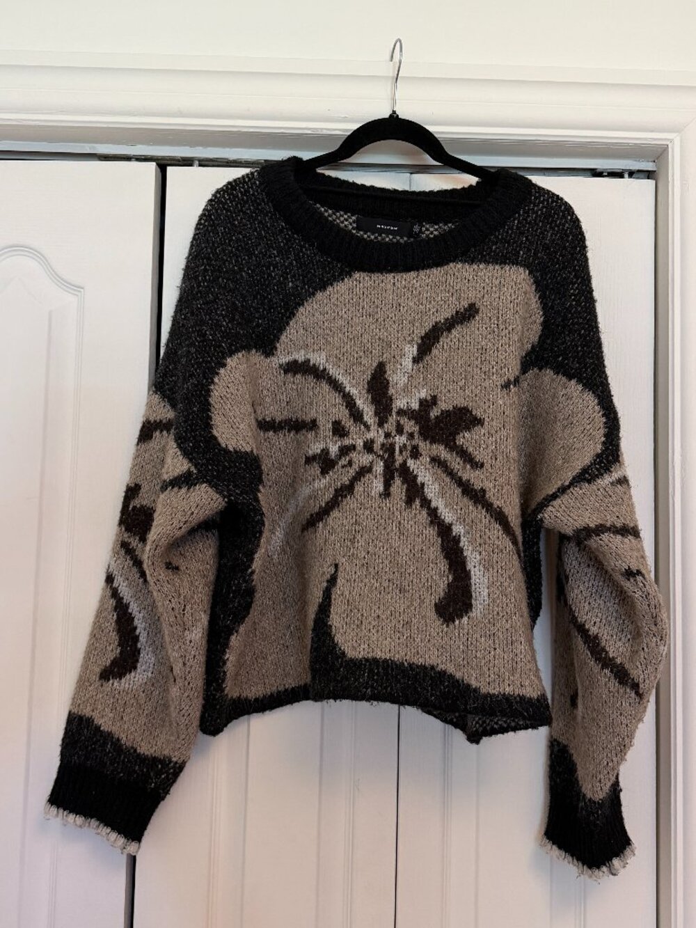 Vero Moda Floral Knit Sweater